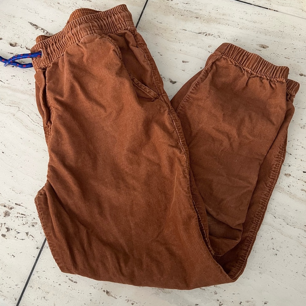 Carter's Rust Orange Corduroy Jogger Pants